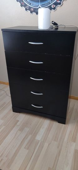 Black dresser