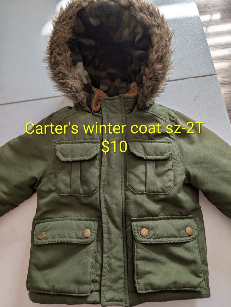 Boys 2T Winter Coat 