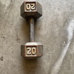 20 Lb Dumbbell  \ 25 Lb Dumbbell