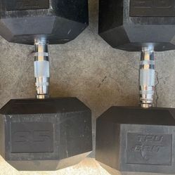 BLACK FRIDAY SALE Dumbbells 95lbspair 