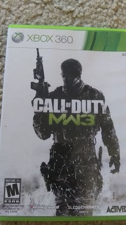XBOX 360 CALL OF DUTY
