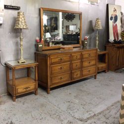 Four Piece Bedroom Set By Rway For Sale   