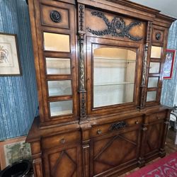 Vintage China Cabinet 