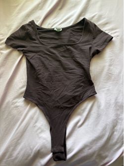 Brown bodysuit