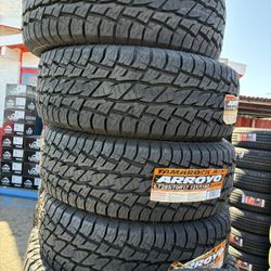 LT285/70-17 Vendo Set De Llantas Nueva Con 50.000 Millas De Garantía 