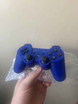 Wireless PS3 controller BLUE • playstation 3 PS3 console controller with mini usb cable