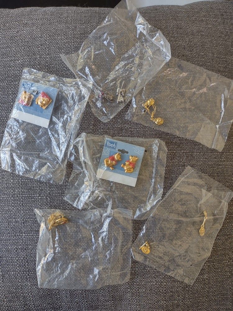 Disney's Winnie The Pooh Jewelry Lot