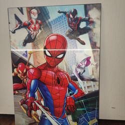 Reflective Multi Spider-Man Poster 