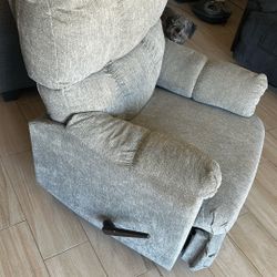 Grey Recliner 