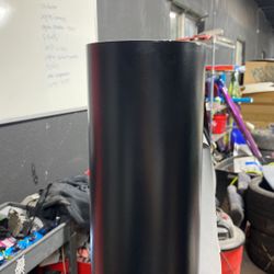 Satin Black Vinyl Car Wrap Material
