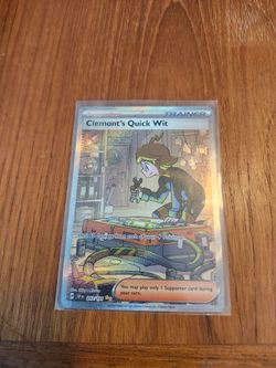 Clemont's Quick Wit 243/191 (2024) ENG Pokémon,  NM