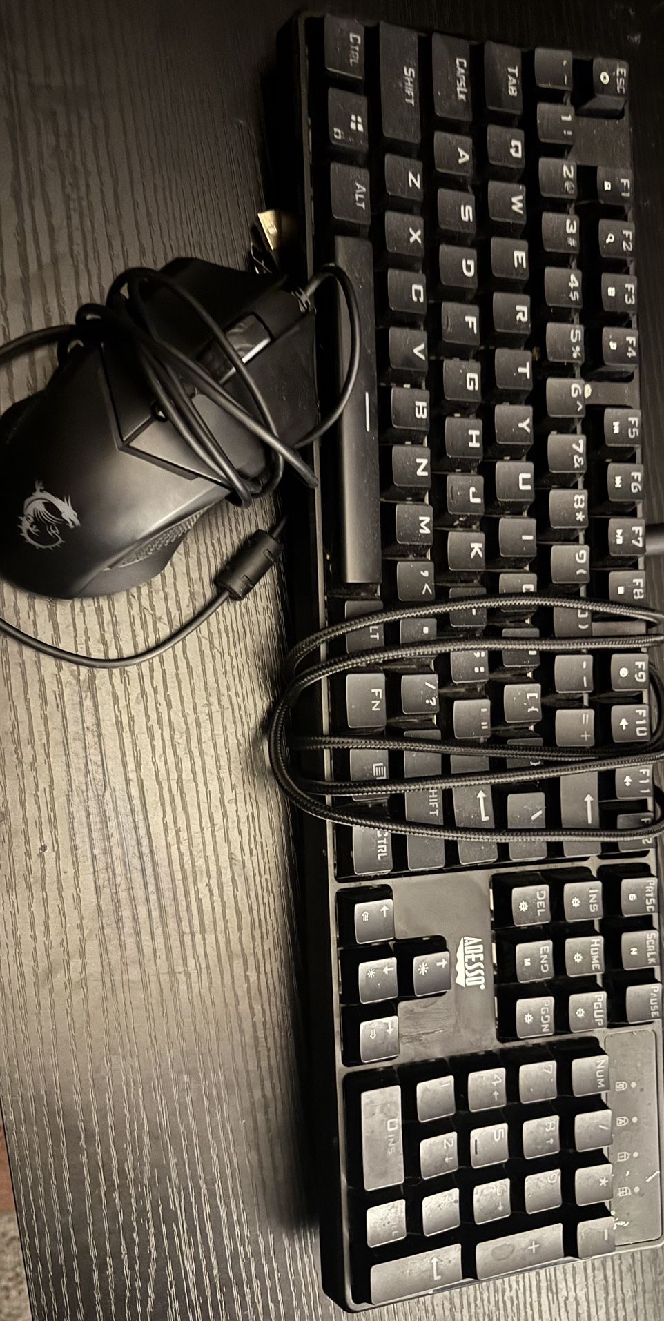 Gaming Keyboard and Mouse