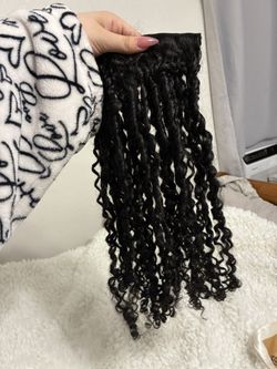 Human Curly Hair Clip Ins Extensions