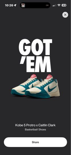 Ds Nike Kobe V protro