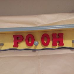 Pooh Wooden Shelf