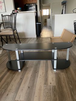 TV Stand, Black & gray