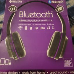 Sentry Bluetooth Wireless  Headphones 15 Hours Battery