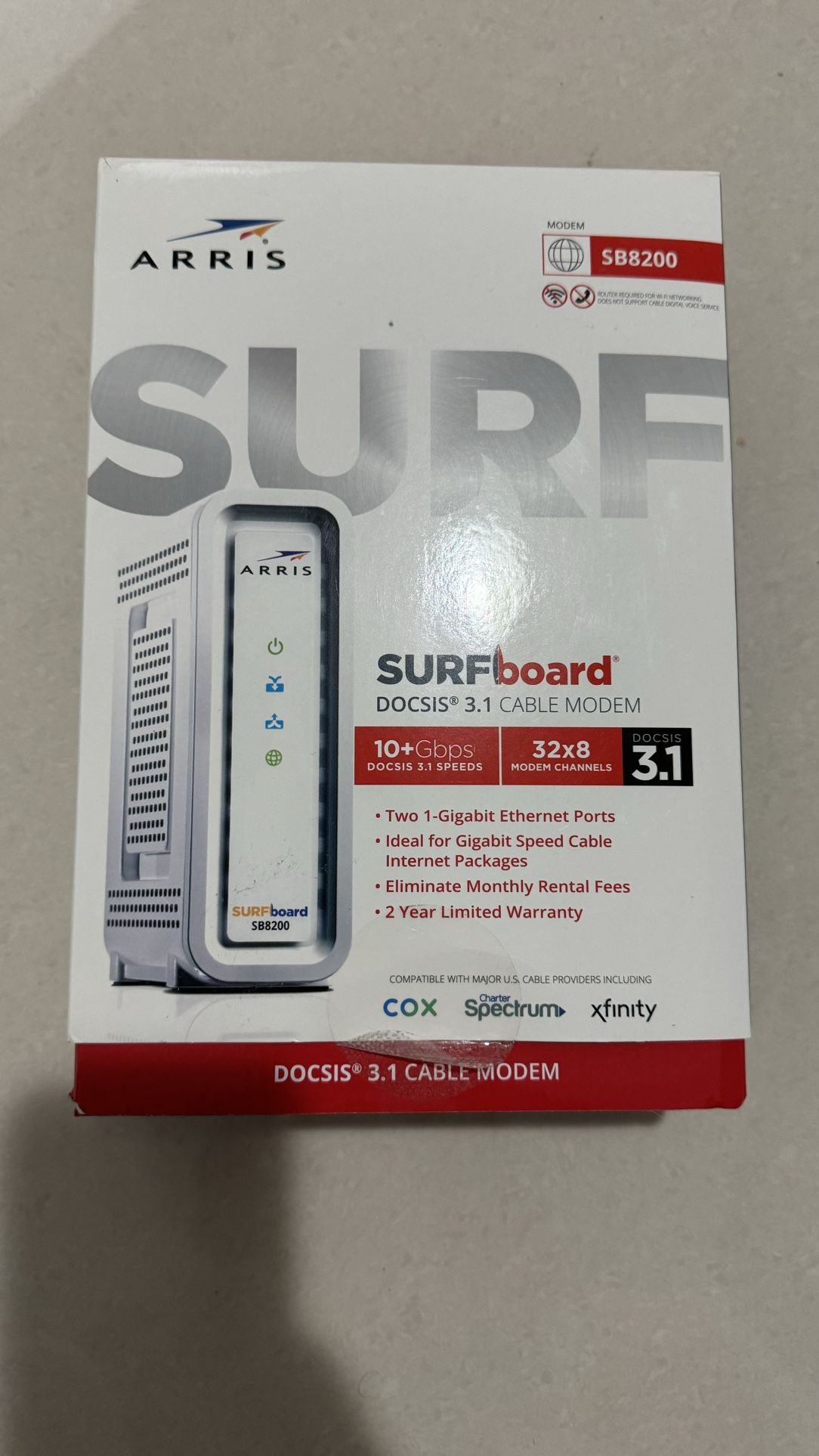 Arris SB8200 Cable Modem