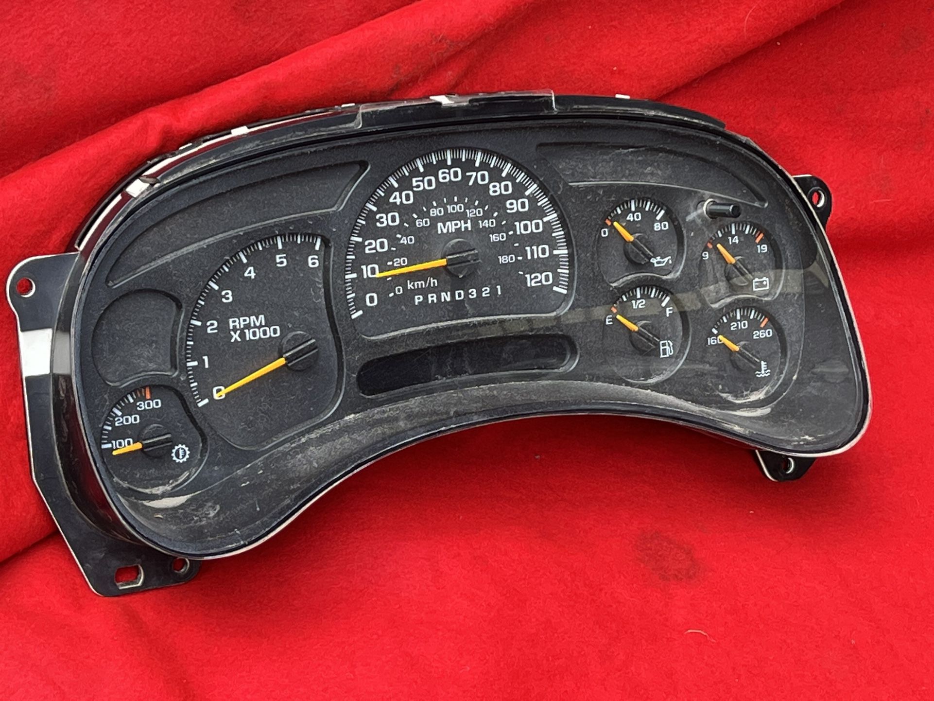 03-05 Chevy GMC Duramax Diesel Instrument Cluster