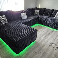 Brand New Sectional Custom Made W/ LED $1699