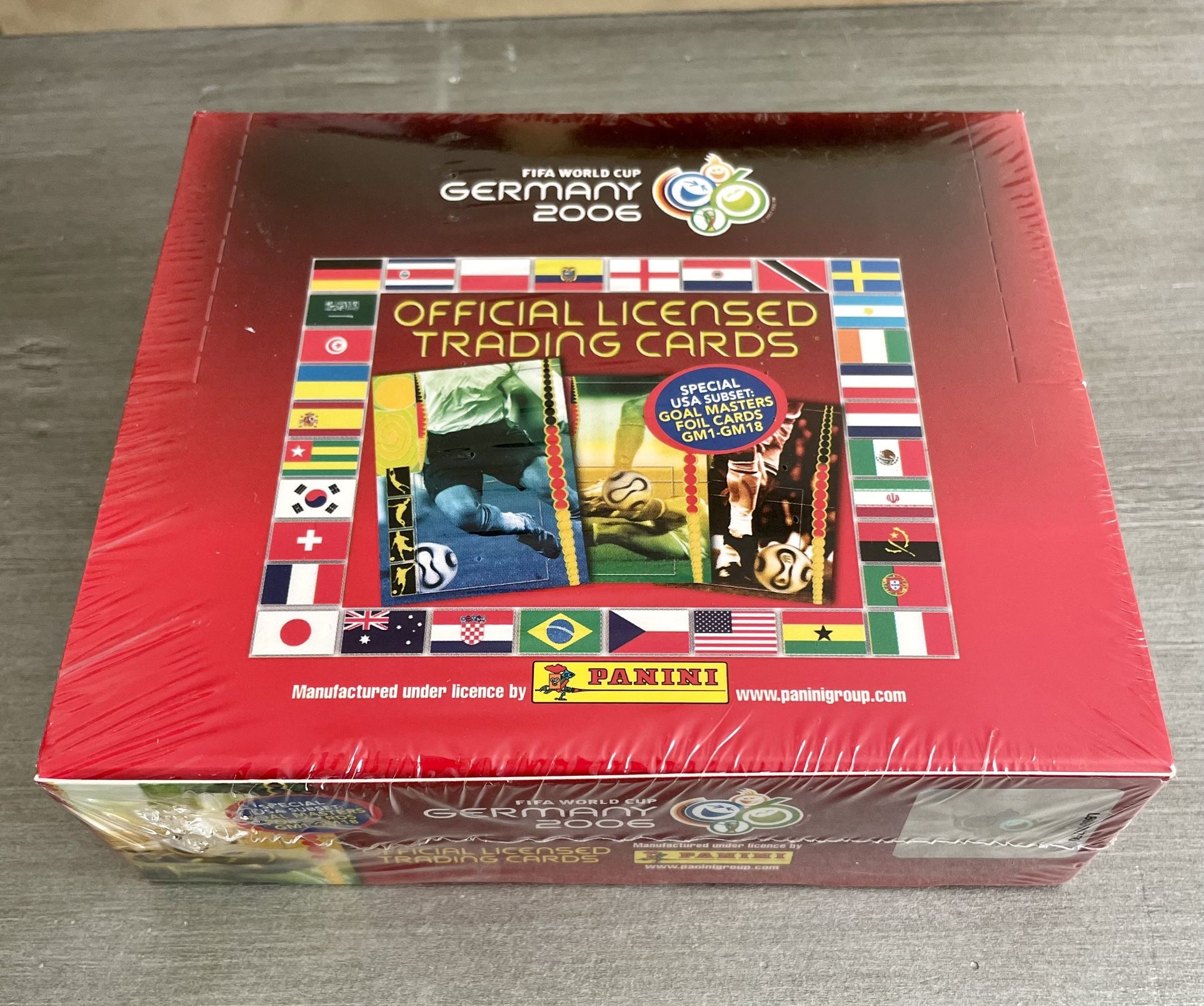 2006 PANINI FIFA WORLD CUP SEALED HOBBY BOX W/ MESSI & RONALDO WC ROOKIES