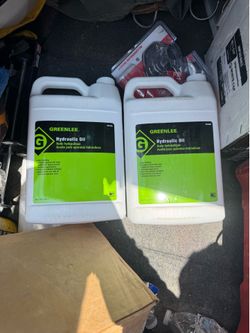 Hydraulic oil greenlee