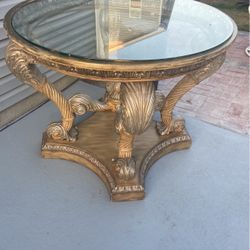 A Unique Dining Table With Two Chairs 