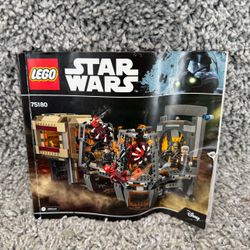 LEGO Star Wars 75180 Rathtar Escape Instruction Manual Booklet ONLY 2017
