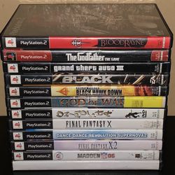 PlayStation 2 Video Games PS2 Great Titles