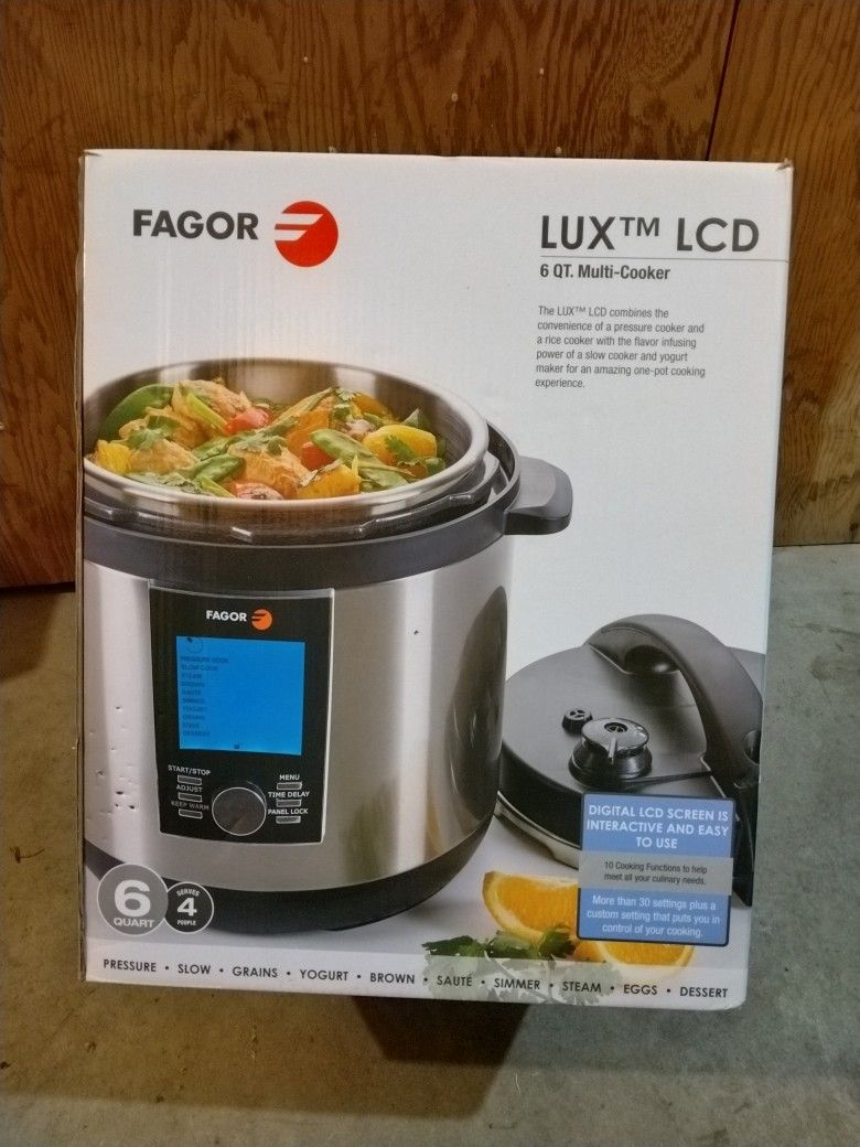 FAGO LUX LCD 6Qt Multi Cooker