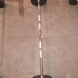 100 Pound Fixed Barbell