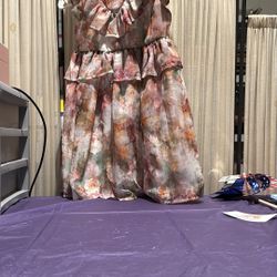Wonder Nation Kids Floral Dress Size 4T