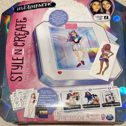 InFluencer Style 'N Create Light Desk - Fashion Design Toy - New Sealed
