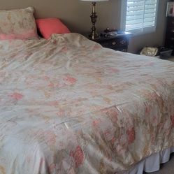 California KING mattress and Frame For Sale