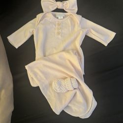 Knit Knotted Gown 