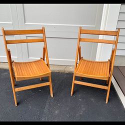 Vintage Folding Chairs