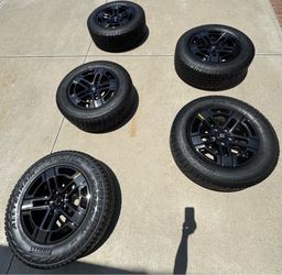 Rivian 20" All-Terrain Dark Wheels and Tires - Full Set of 5 (R1T/R1S)