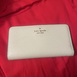 Kate Spade light green leather wallet