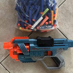 Nerf Commander Elite 2.0 Blaster with (136) Nerf Darts