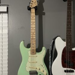 Seafoam Green Fender Stratocaster guitar