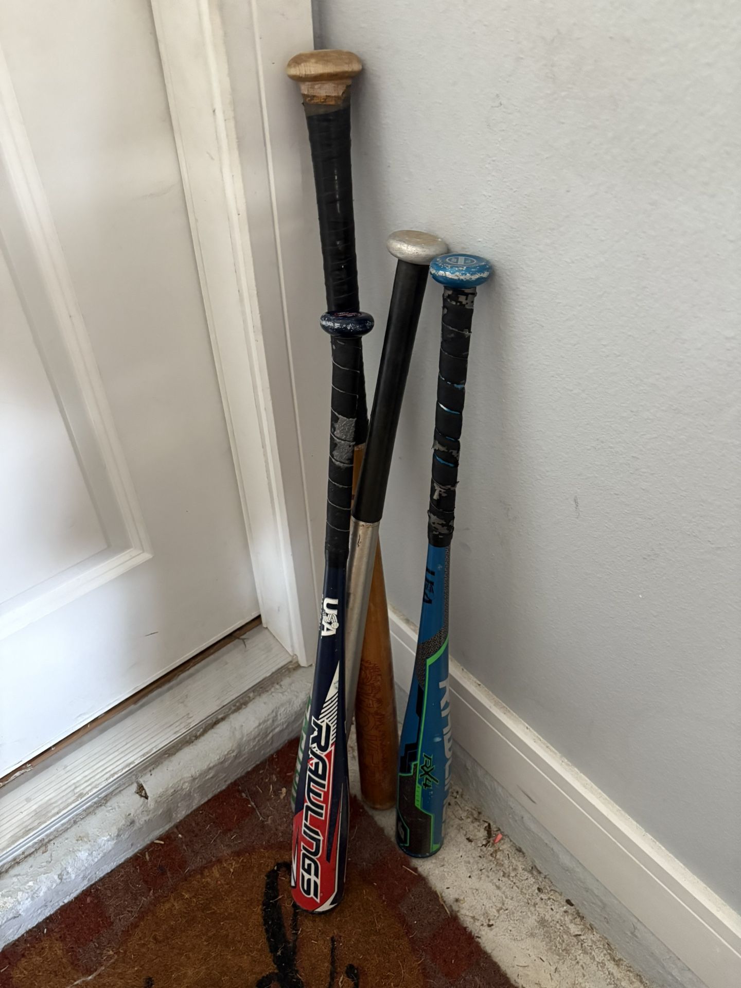 Free assorted baseball bats