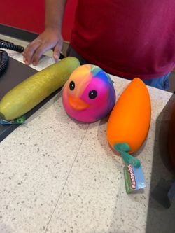 Pickle 🥒Duck 🦆 Carrot squishy