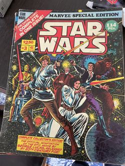 Vintage Star Wars #3 (1977) - Marvel Special Edition Comic - LARGE Treasury Book