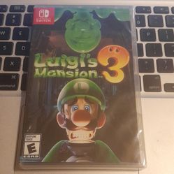 Nintedo Switch Luigi Mansion 3 Game