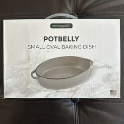 Small Oval Baking Dish 