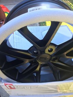 Set of TWO 17” Niche Misano Rims in boxes