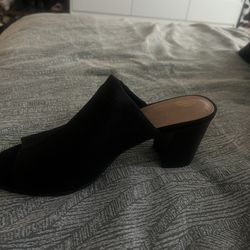 Black Short Heels