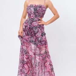 Printed Maxi Dress