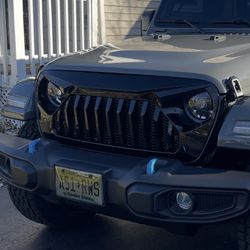Jeep Front Black Grill 