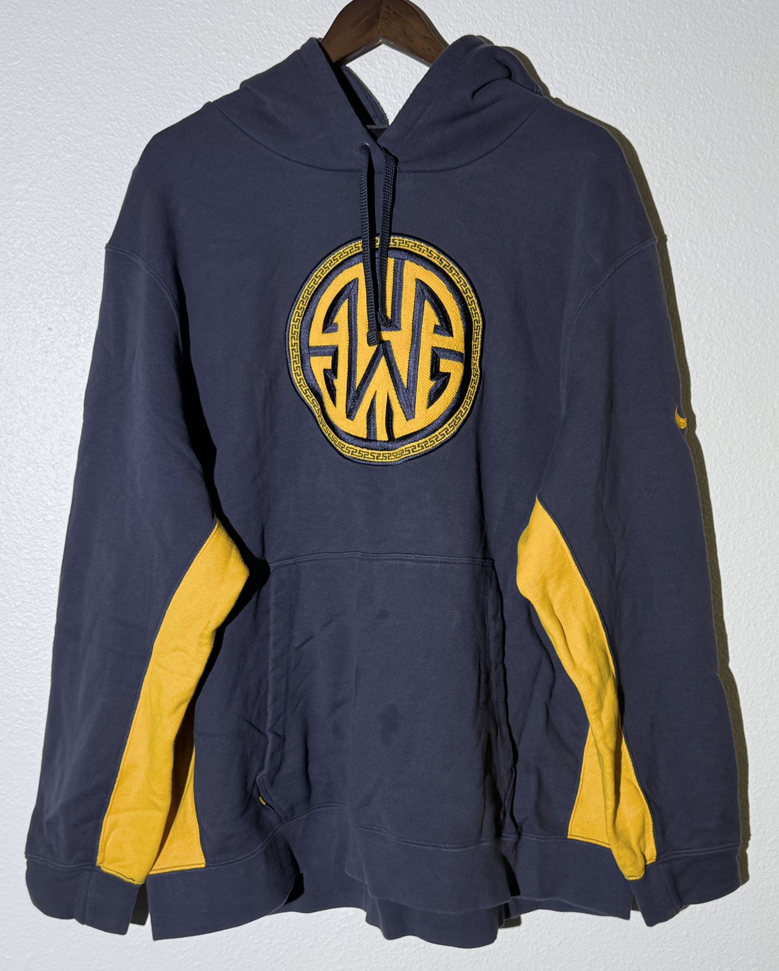 Nike Golden State Warriors Hoodie Gray Chinese New Year 3XL